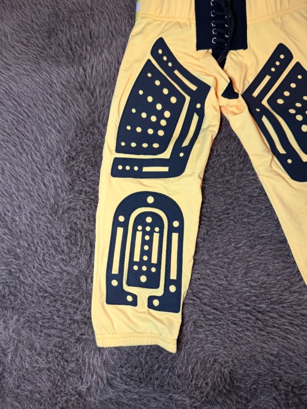 CellBlock 13 CBS004 Stryker Pant Yellow Black NWT Men’s Large - Picture 3 of 9